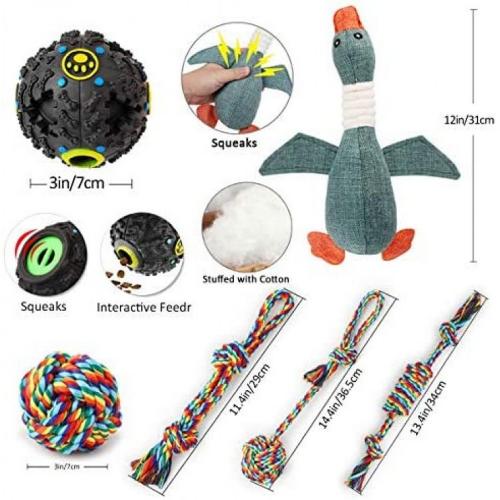 Puppy Starter Kits for Small Dog, 24pcs New pup Dog Starter kit Gift Set,Includes:Dog Toys/Dog Bed Blankets/Dog Grooming Tool/Puppy Training Supplies/Dog Leashes Accessories/Feeding Supplies (24pcs)