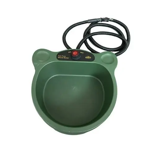 ABS plastic Heated Pet Bowl Outdoor Dog Thermal-Bowl Provide Drinkable Water in Sub-Freezing Temperature for Cats, Chickens, Squirrels ABS plastic Heated Pet Bowl Outdoor Dog Thermal-Bowl Provide Drinkable Water in Sub-Freezing Temperature for Cats, Chickens, Squirrels