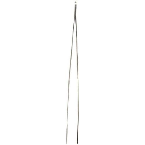 Tamsco Thumb Tweezers 10-Inch Serrated Stainless Steel Serrated Blunt Point