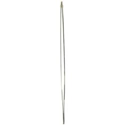 Tamsco Thumb Tweezers 12-Inch Serrated Stainless Steel Serrated Blunt Point