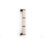 CatastrophiCreations Cat Sisal Climbing Pole Wall Mounted Elevated Climb, Lounge and Play Furniture Cat Tree Shelves - 3-Tier (42”)