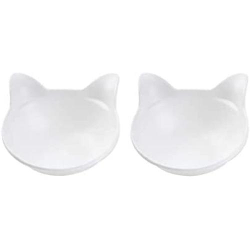 ViviPet Ceramic Kitty Cat Bowls Set of 2