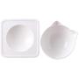 QINYUAN Cat Bowl, Raised Food Water with Detachable Elevated Stand Adjustable Tilted Pet Feeder No-Spill Dog