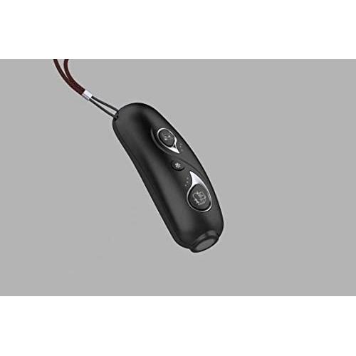 HOMLORY LED Ultrasonic Dog Repeller, Rechargeable Dog Barking Control Devices Dog Trainer and Cat Toys Interactive 4 in 1 Anti Barking Stop Bark Handheld Dog Training Device