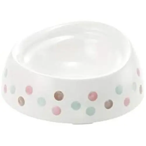 Richell Non-Tip & Skid Pet Bowl Extra Small, Dog and cat Feeder with Spill Proof Smart Edge Richell Non-Tip & Skid Pet Bowl Extra Small, Dog and cat Feeder with Spill Proof Smart Edge