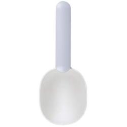 Hkapps Long Handle Pet Food Scoop with Clip for Dog Bowls Muti-Function Bowls for Cats/Puppies and Small Dogs. Measuring Scoop-Pet Food Scoop -1 Cup Measuring Scoop for 100g