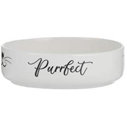 Mason Cash Purrfect Cat Bowl, 13 x 4cm