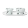 NECO ICHI CATS FIRST Necoichi Raised Cat Food Bowl, Stress Free, Backflow Prevention, Dishwasher and Microwave Safe, Lead & Cadmium Free, Made to FDA/EC&ECC European Standard (Cat, Complete Set)