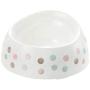 Richell Non-Tip & Skid Pet Feeder Extra Small, Dog and Cat Feeder with Spill Proof Smart Edge