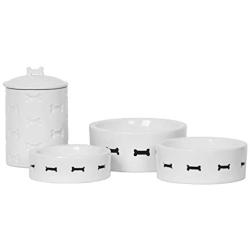 Unleashed Life Dog Bowl - Feeder for Dog, Cat, Pet Food & Water