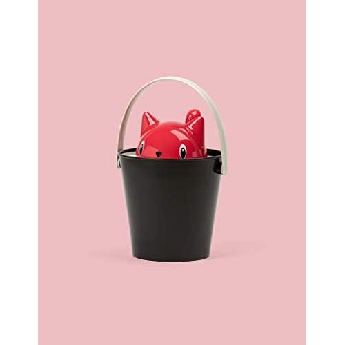 United Pets Crick Food Container, Red/Black