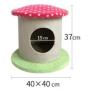 Yaqeen Cat Tree Condo Furniture with Sisal-Covered Scratching Posts, Bigger Plush Condo, Perch Hammock for Kittens, Cats and Pets Luxury Cat Tower with Condo