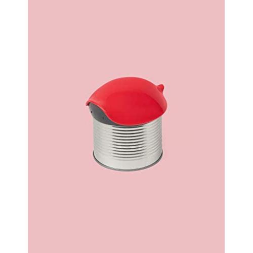 Petego United Pets Tartolo Pet Food Saver Can Lid, Red