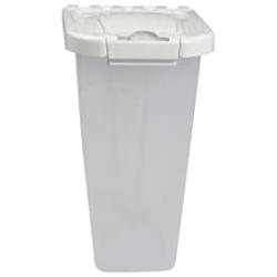 Van Ness 4-Pound Food Dispenser with Fresh-Tite Seal, White , Large (FD4)