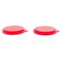 Fox Run Pet Food Can Covers, Red