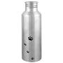 Iconic Pet Handy Stainless Steel Pet Travel 750 ml Water Bottle with Drinking Bowl
