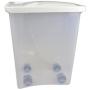 Van Ness 25-Pound Food Container with Fresh-Tite Seal with Wheels