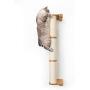 CatastrophiCreations Cat Sisal Climbing Pole Wall Mounted Elevated Climb, Lounge and Play Furniture Cat Tree Shelves - 3-Tier (42”)