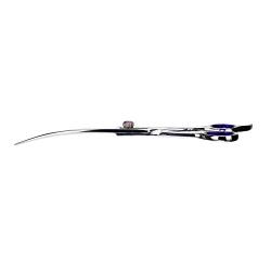 KENCHII Scorpion KESC8C Level-1 8 Inch Curved Even Handle Scissor - Silver