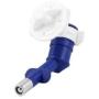 Yosoo Pet Cat Puppy Dog Drinking Kit Hanging Water Dispenser Fountain Bottle Head