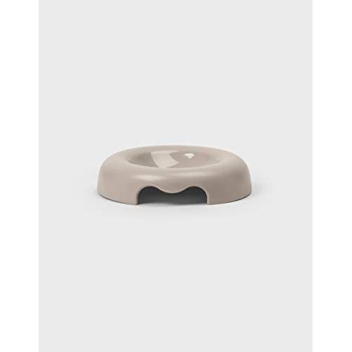 United Pets Kitty Cat Bowl, 120 ml, Grey