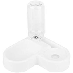 Dog Water Bowl Dispenser, Automatic Plastic Right Angle Design Pet Feeder, for Small Dog Cats
