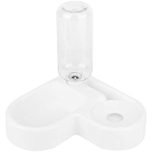 Dog Water Bowl Dispenser, Automatic Plastic Right Angle Design Pet Feeder, for Small Dog Cats