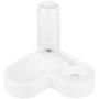 Dog Water Bowl Dispenser, Automatic Plastic Right Angle Design Pet Feeder, for Small Dog Cats