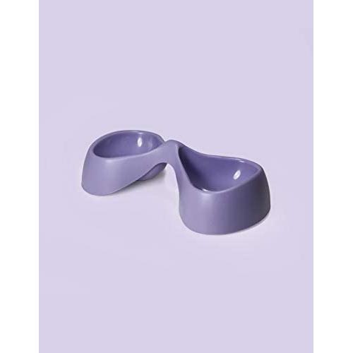 United Pets Bici・Double Bowl, Lilac