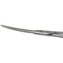 Mars Professional Stainless Steel Curved Scissors, Polished Blades, Rounded Blade Points for Safety, 7'' Length