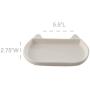 Home-X Cat Lover Ceramic White Trinket Dish, Jewelry Dish for Ring 5.8 x 3.4 x 1.2 inches and Collapsible Play Toy for Indoor or Outdoor Cats, Kitty Tunnel for Exercise