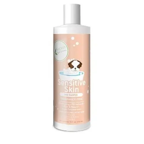 Hygea Natural Pet Shampoo for Dogs with Sensitive Skin with Organic Ingredients 16oz