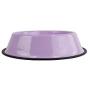 Platinum Pets Platinum Pets 1-Cup Embossed Non-Tip Cat Bowl, Sweet Lilac