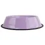 Platinum Pets Platinum Pets 1-Cup Embossed Non-Tip Cat Bowl, Sweet Lilac