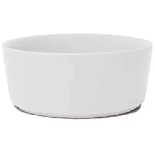 Waggo Light Grey Simple Solid Dog Bowl (Large Light Grey) Waggo Light Grey Simple Solid Dog Bowl (Large Light Grey)