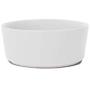 Waggo Light Grey Simple Solid Dog Bowl (Large Light Grey)