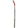 TAMSCO Tweezers 12-Inch Stainless Steel Angled Tip Serrated Tip Blunt Point
