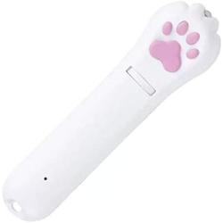 NuArt Cat Lighting Toy, Pet Training Exercise Chaser Tool, Multi Pattern (Pink)