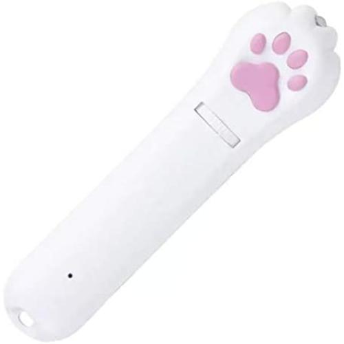 NuArt Cat Lighting Toy, Pet Training Exercise Chaser Tool, Multi Pattern (Pink)