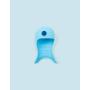 United Pets DR0901AZ Silicone Cat Beverin, Blue, One Size
