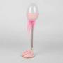 ocijf179 Cat Spring Ball Toy Tumbler Swinging Spring Ball Flash Teasing Toy with Bell Feather Cat Pet Toy - Green