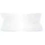 QINYUAN Cat Bowl, Pet Feeder Raised Food Kitten Stress Free Double Side Use Feeding Dish QINYUAN Cat Bowl, Pet Feeder Raised Food Kitten Stress Free Double Side Use Feeding Dish