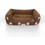 HZBOYA Self-Warming Pet Bed for Small Dogs and Cats Rectangle Nest Square House Enjoy Sleep, Machine Washable Sofa Cover Pink Star HZBOYA Self-Warming Pet Bed for Small Dogs and Cats Rectangle Nest Square House Enjoy Sleep, Machine Washable Sofa Cover Pink Star