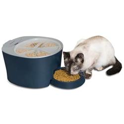 PetSafe Six Meal Pet Feeder, Automatic Cat and Dog Food Dispenser, Programmable Digital Clock with Sleep Mode Function, 6 Cups Total Capacity, Easy to Clean and Tamper-Resistant Design