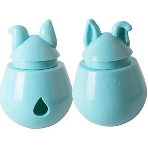 HyiFMY 2PC Pet Treat Dispenser Toy,Interactive Food Leakage Ball,Tumbler IQ Treat Ball,for Small Medium Dogs and Cats HyiFMY 2PC Pet Treat Dispenser Toy,Interactive Food Leakage Ball,Tumbler IQ Treat Ball,for Small Medium Dogs and Cats