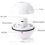 Cat Toy Ball USB Rechargeable 360 Degree Smart Self Rolling Interactive Pet Toy Built-in Spinning LED Light for Cat Chase Play,White Cat Toy Ball USB Rechargeable 360 Degree Smart Self Rolling Interactive Pet Toy Built-in Spinning LED Light for Cat Chase Play,White