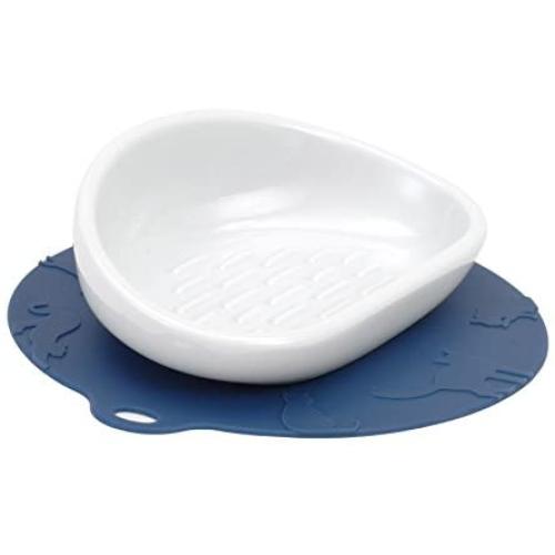 HARIO Cat Food Bowl For Long- Haired Cats