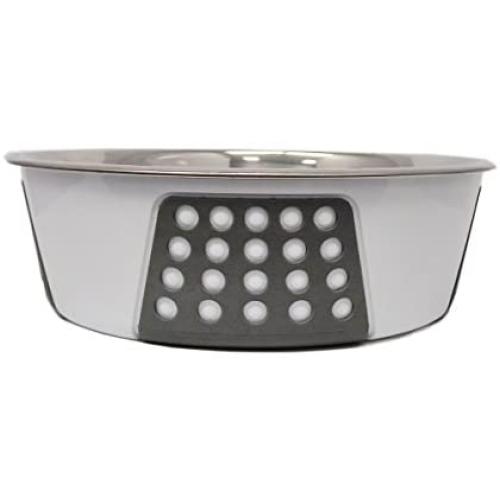 SPOT Ethical Pets Tribeca Dog Bowl, White, 30 oz (58518)