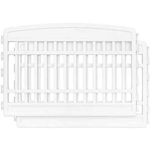 IRIS USA 24 2 Panel Exercise Pet Playpen Add-On