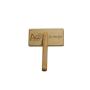 Professional Dog Grooming Slicker Brush, Beautiful Wood Design, Rounded Pinheads For Pain Free Dematting and Minimal Hair Damage